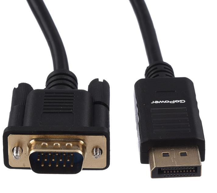 Кабель GoPower 00-00027497 1.8M Black