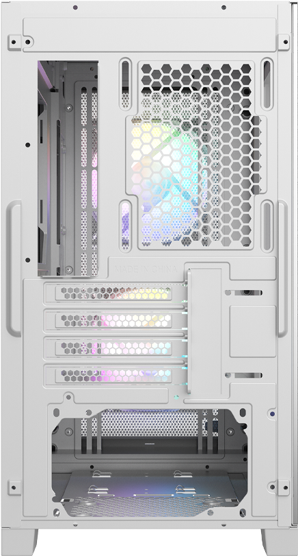 Корпус PCCooler C3D310 WH ARGB без БП (C3D310-WHP2-GL)