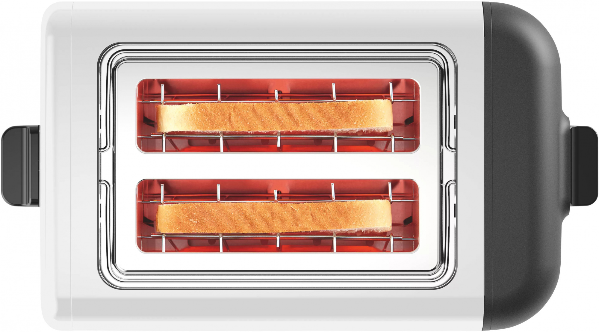 Тостер Bosch TAT3P421 белый/черный