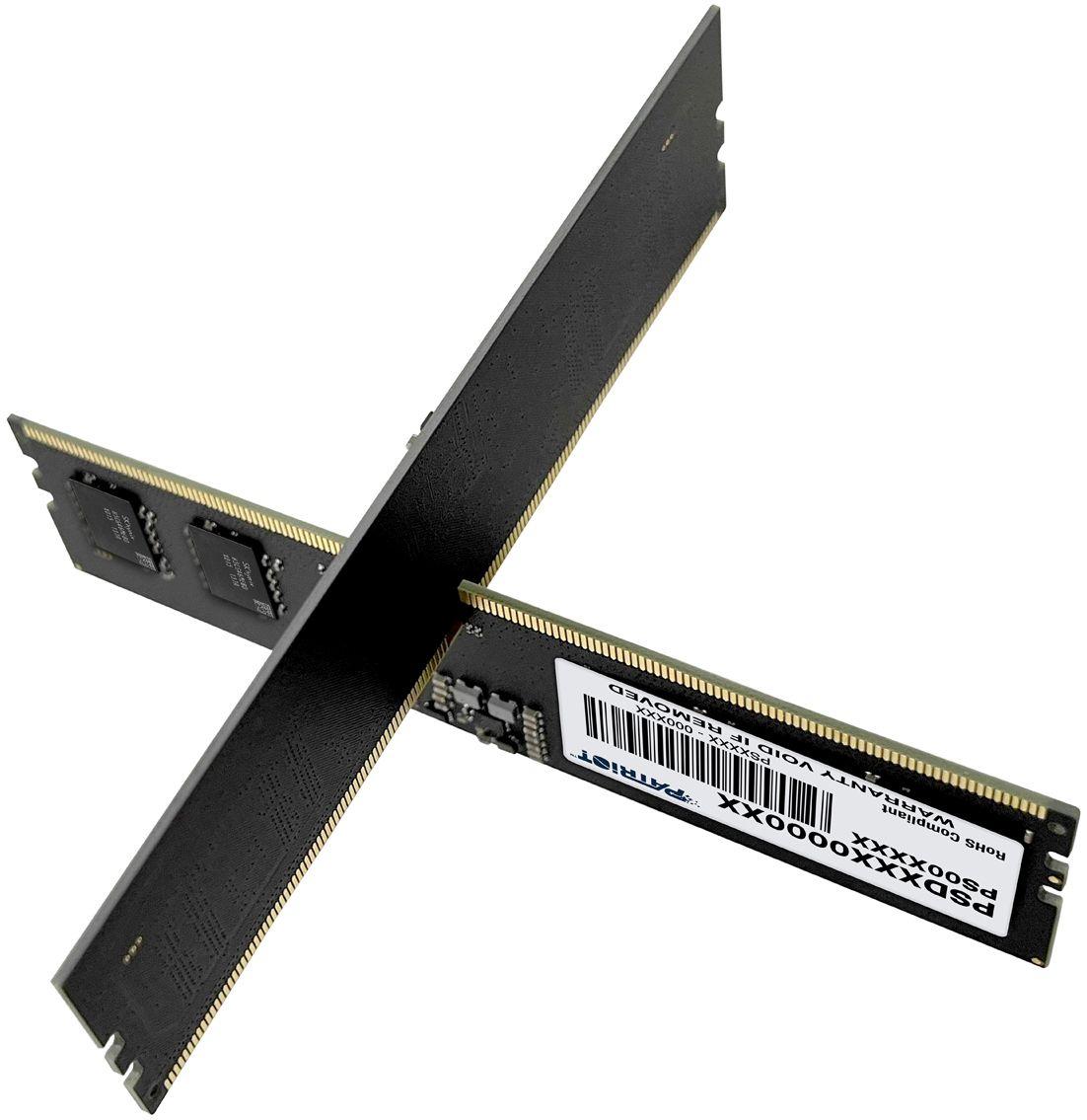 Оперативная память Patriot DDR5 2x16Gb 4800MHz Signature RTL PC5-38400 CL40 DIMM ECC 288-pin 1.1В (PSD532G4800K)