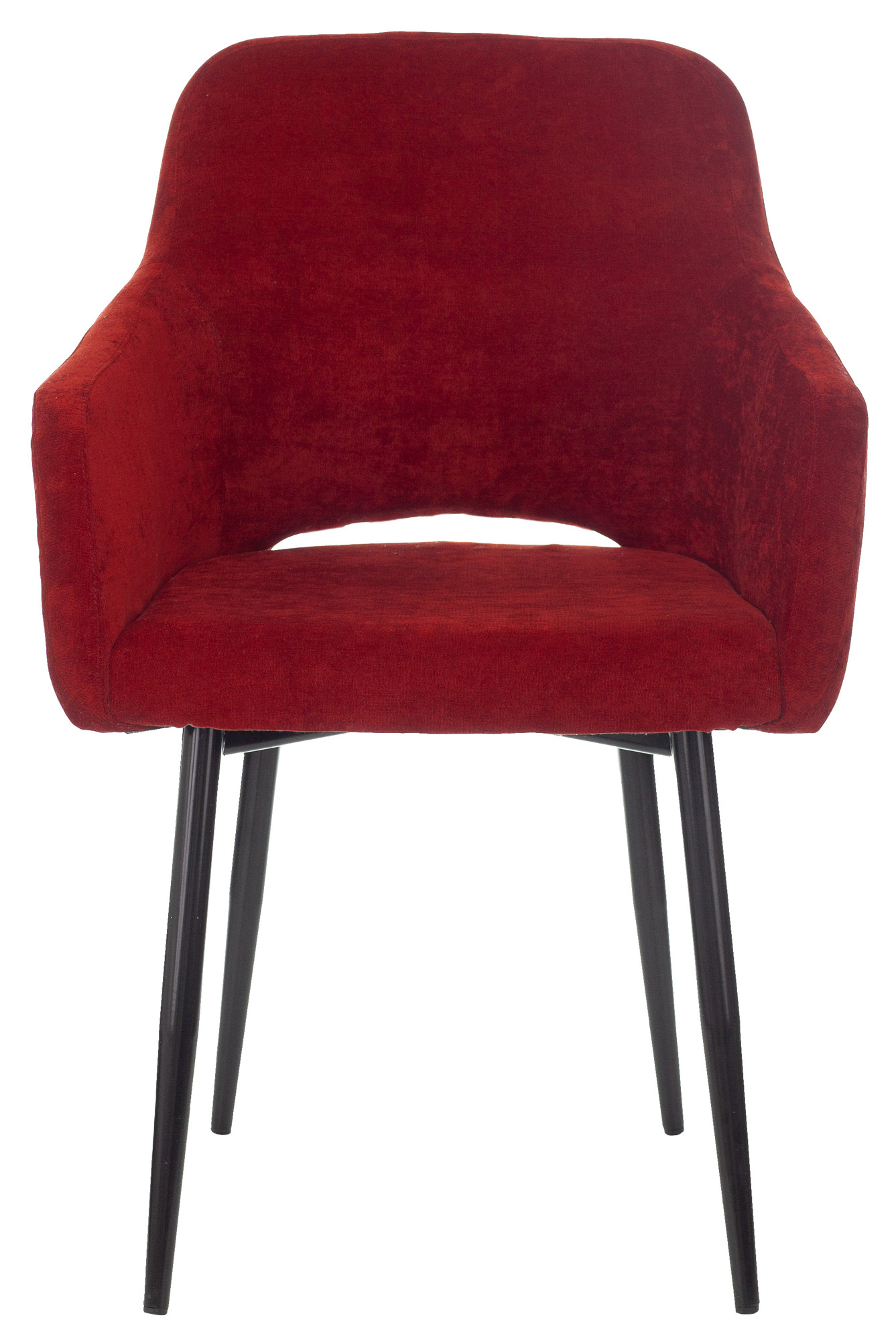 Cтул Бюрократ CH-380F/Velvet 09 бордовый