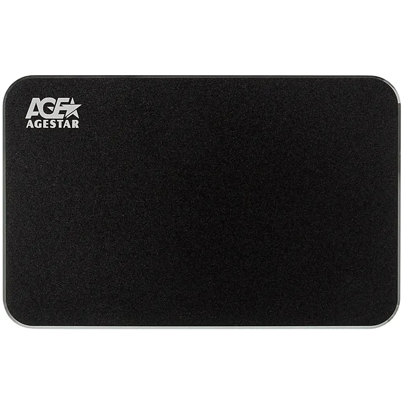 Бокс для накопителя AgeStar 3UB2A18 черный