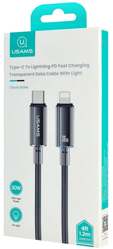 Кабель Usams US-SJ659 1.2м Black (SJ659USB01)