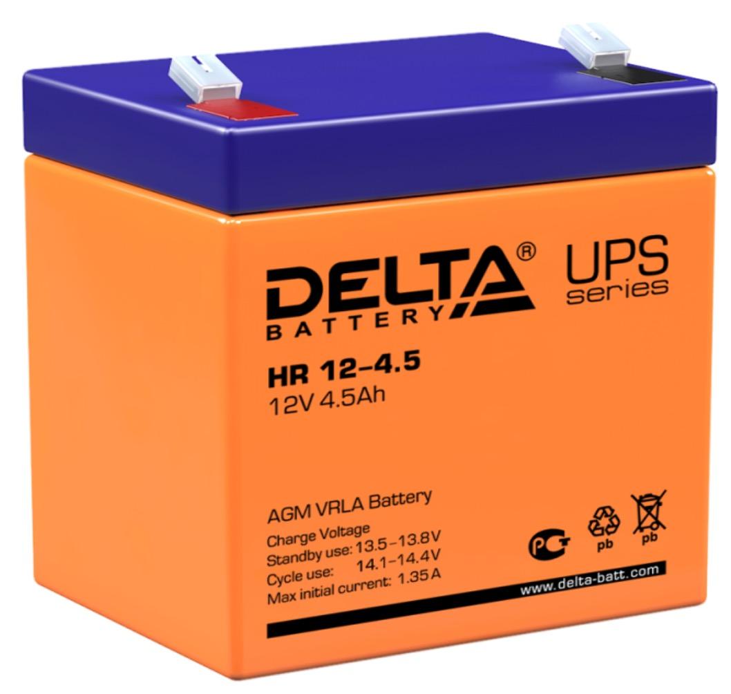Аккумулятор для ИБП Delta 12В 4.5Ач (HR 12-4.5)