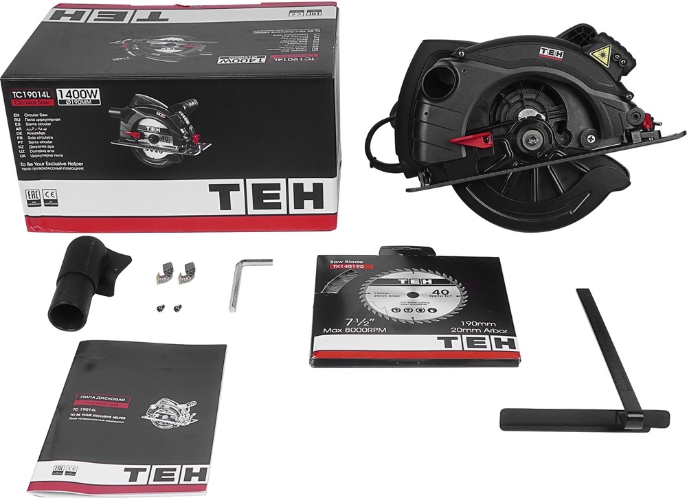 Дисковая (циркулярная) пила TEH TC19014L