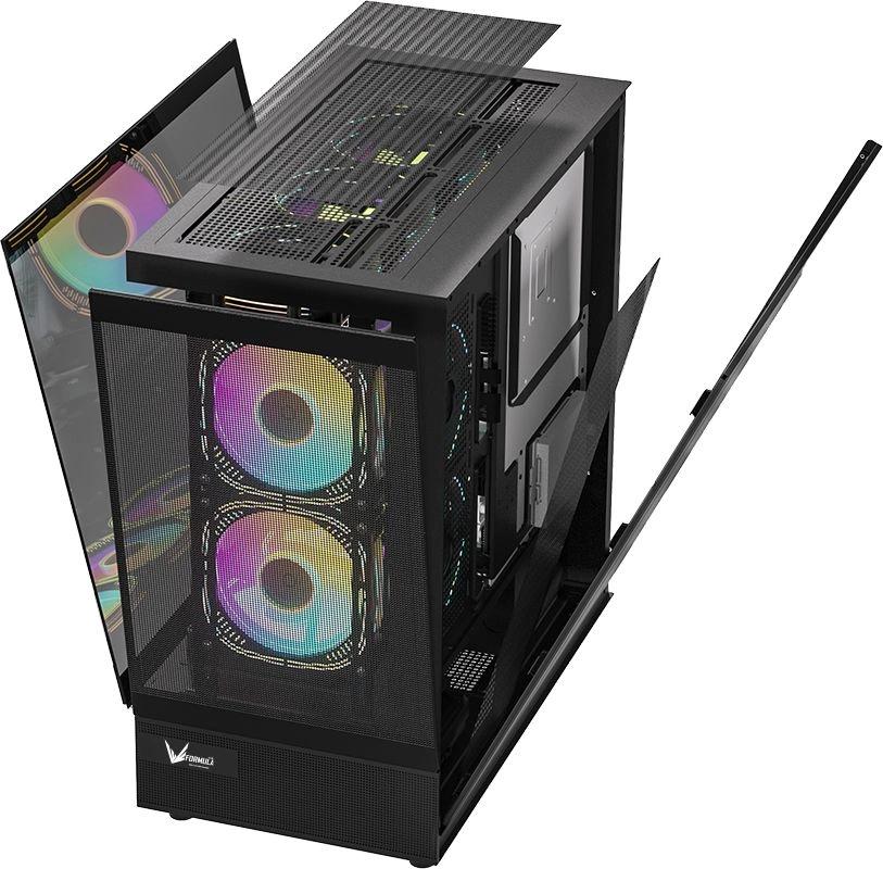 Корпус Formula Crystal Z8 FLOE черный без БП