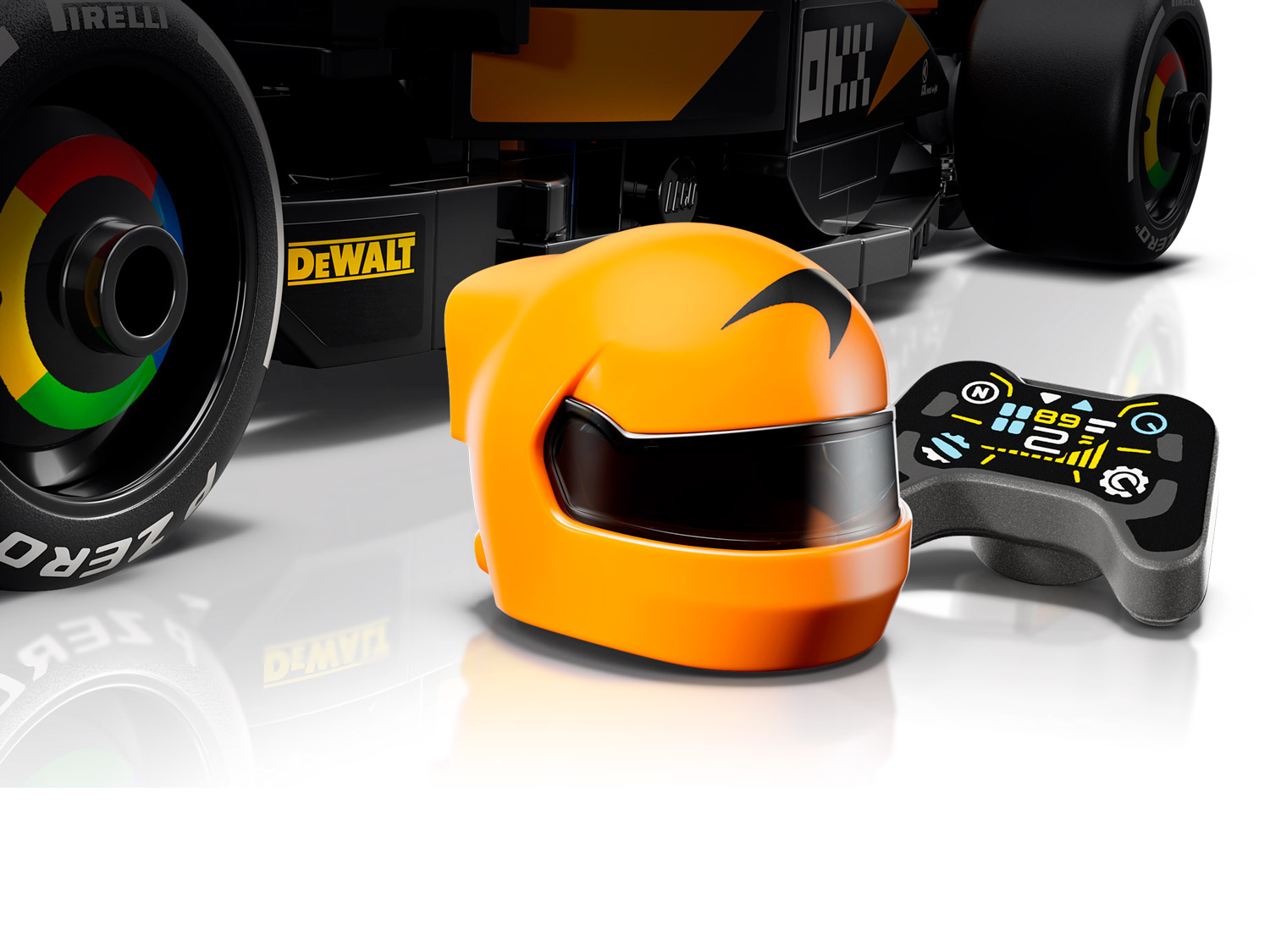 Конструктор Lego Speed Champions Гоночный автомобиль F1 McLaren Team MCL38 (77251)