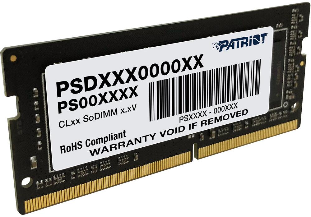 Оперативная память Patriot Signature Line 16GB DDR4 SODIMM PC4-25600 (PSD416G32002S)