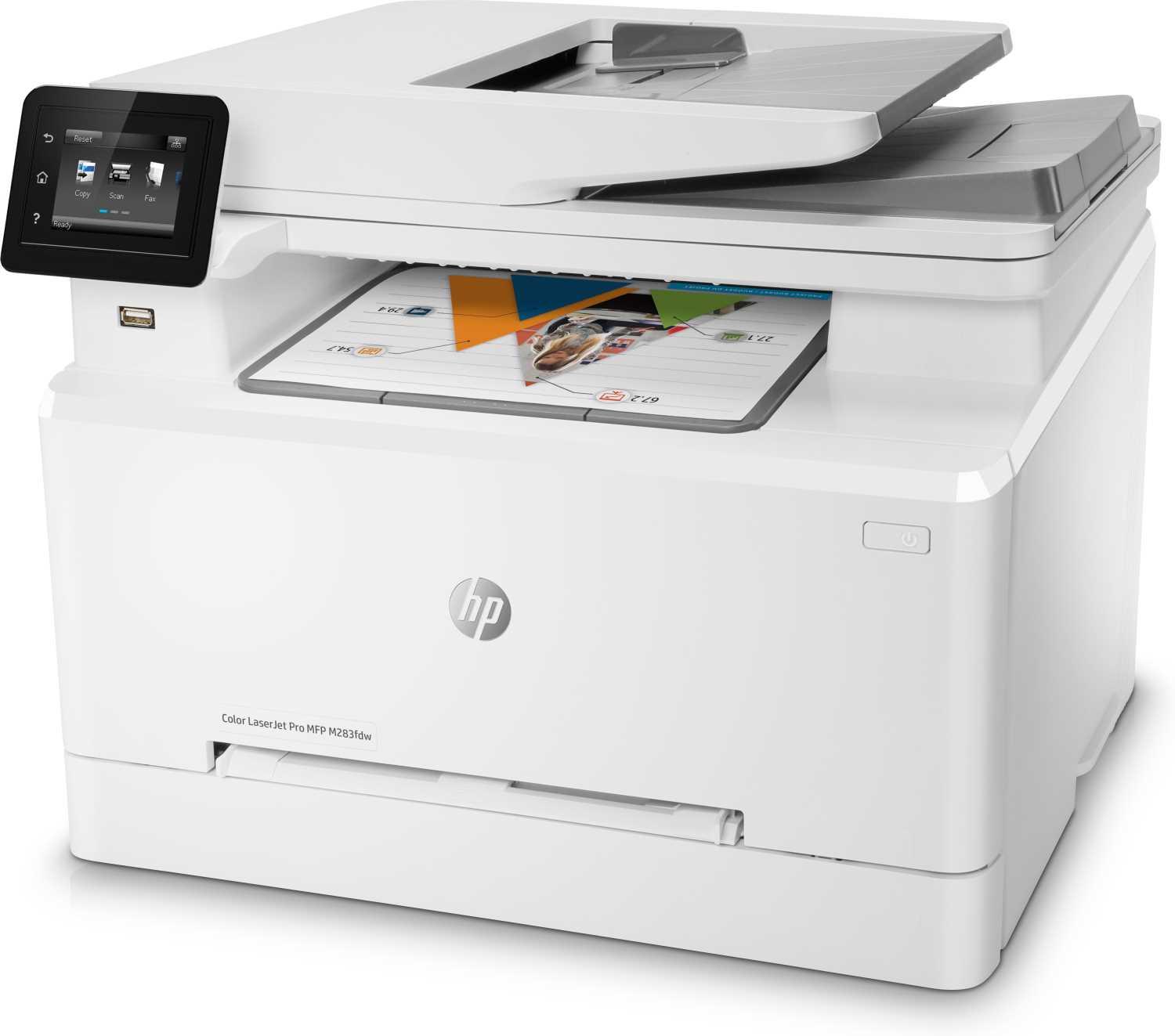 МФУ HP Color LaserJet Pro MFP M283fdw (7KW75A#B19)