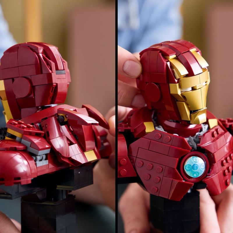 Конструктор Lego Marvel Бюст Железного Человека MK4 (76327)