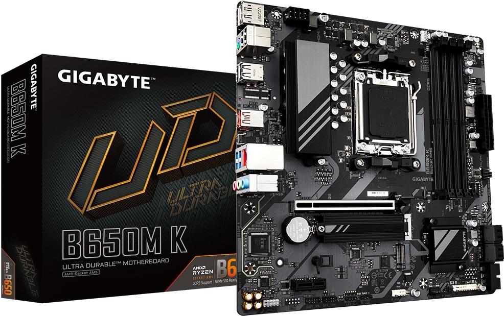 Материнская плата GigaByte B650M K rev. 1.0 mATX RTL DDR5