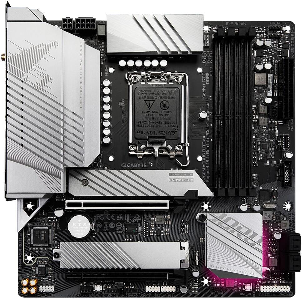 Материнская плата GigaByte B760M Aorus Elite AX rev. 1.3