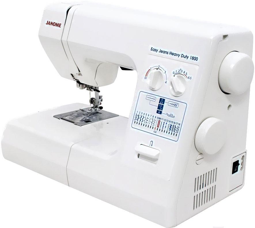 Швейная машина Janome Easy Jeans Heavy Duty белый (1800)