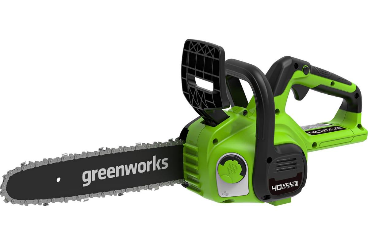 Электропила цепная Greenworks G40CS30IIK2 (2007807UA)