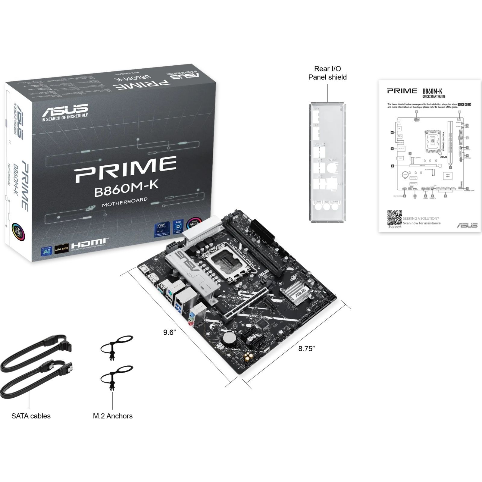 Материнская плата Asus Prime B860M-K (90MB1JT0-M0EAY0)