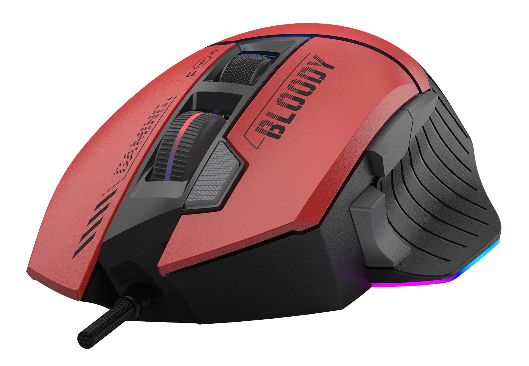 Мышь A4Tech Bloody W95 Max Sports Red