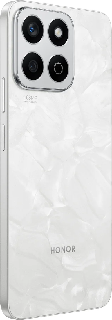 Смартфон Honor X7c 5G 8GB/256GB ALT-NX1 Moonlight White (5109BKBD)
