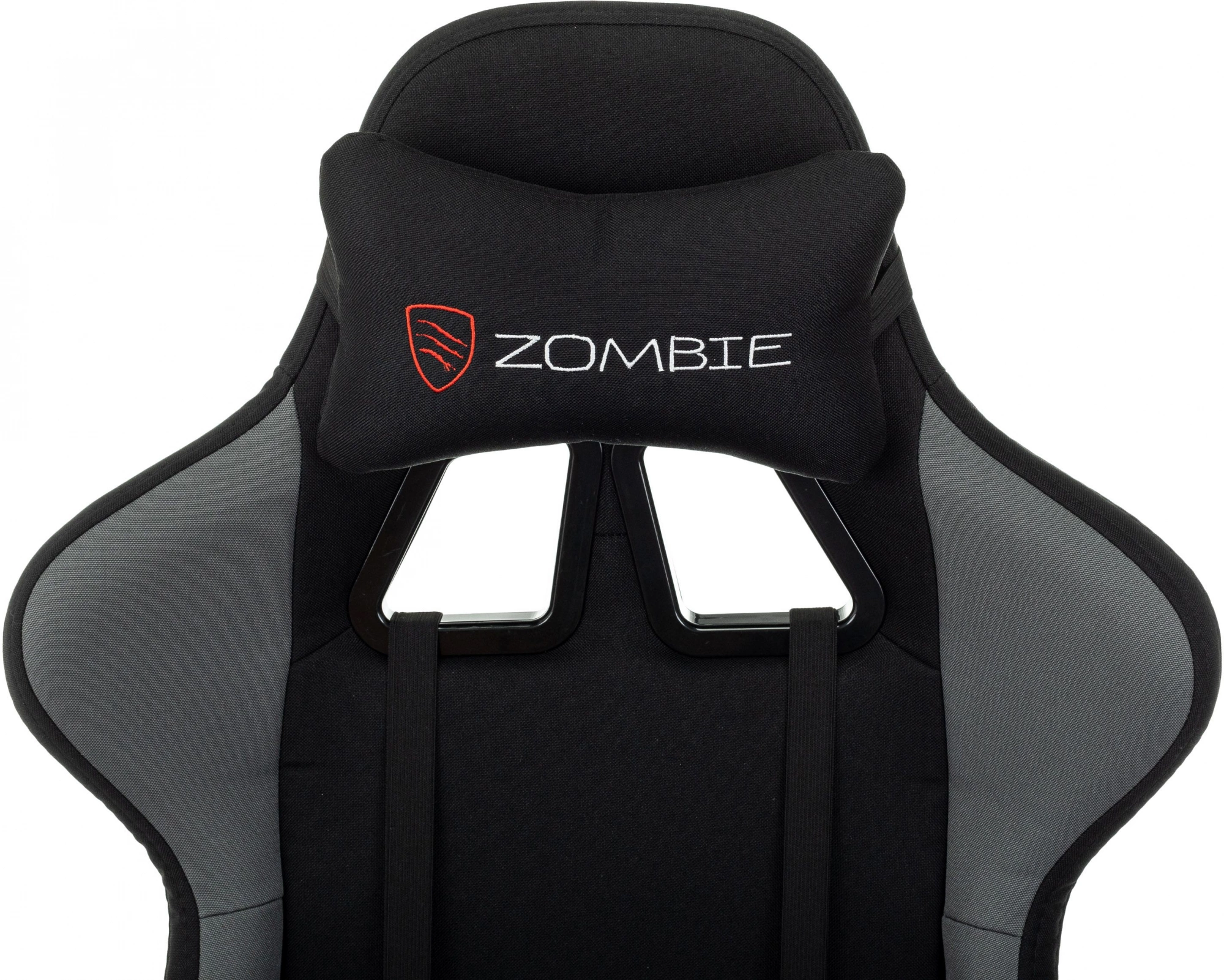 Геймерское кресло Zombie Shadow черный/серый (SHADOW G)