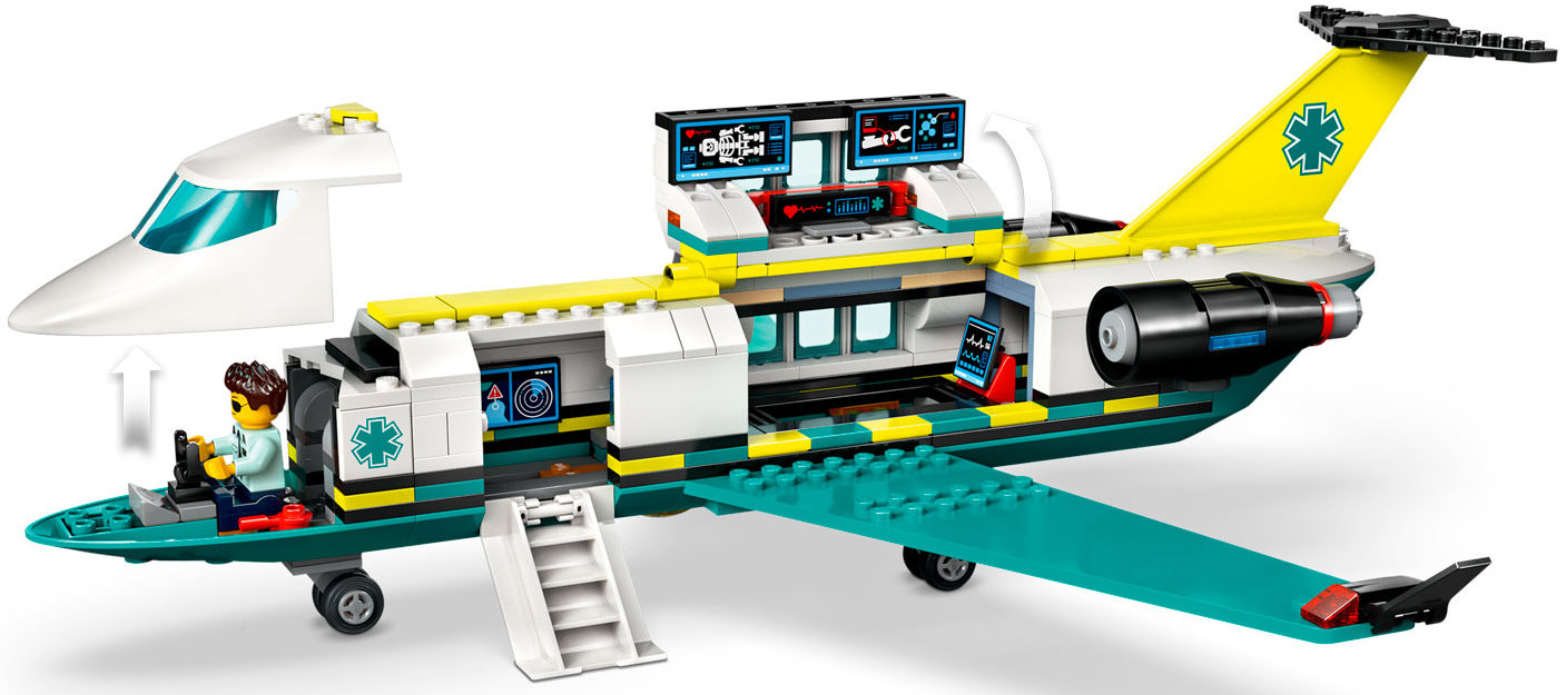 Конструктор Lego City Самолет скорой помощи (60465)