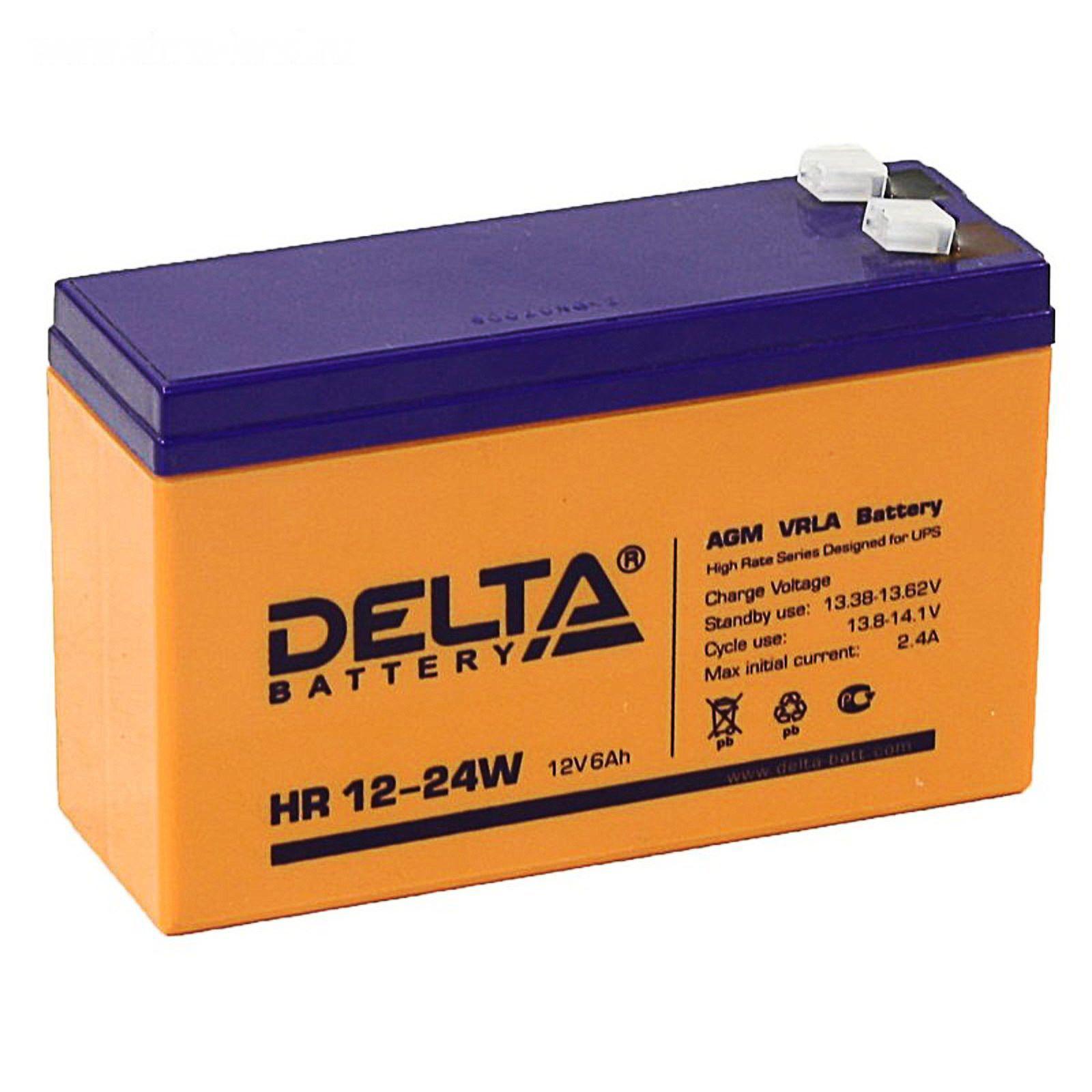 Аккумулятор для ИБП Delta HR 12-24W