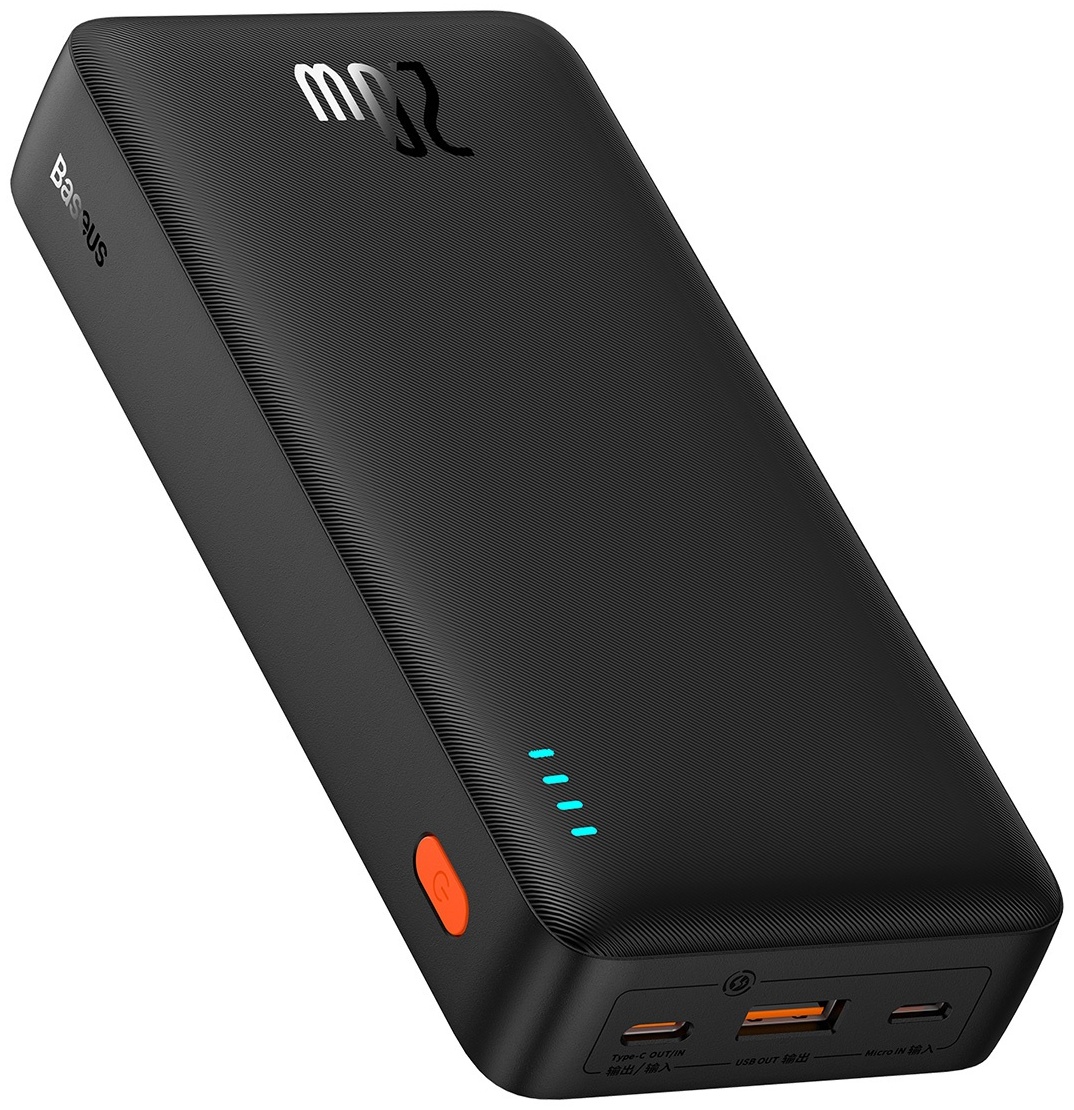 Портативное зарядное устройство Baseus Airpow Cluster Black (P10022804113-00)