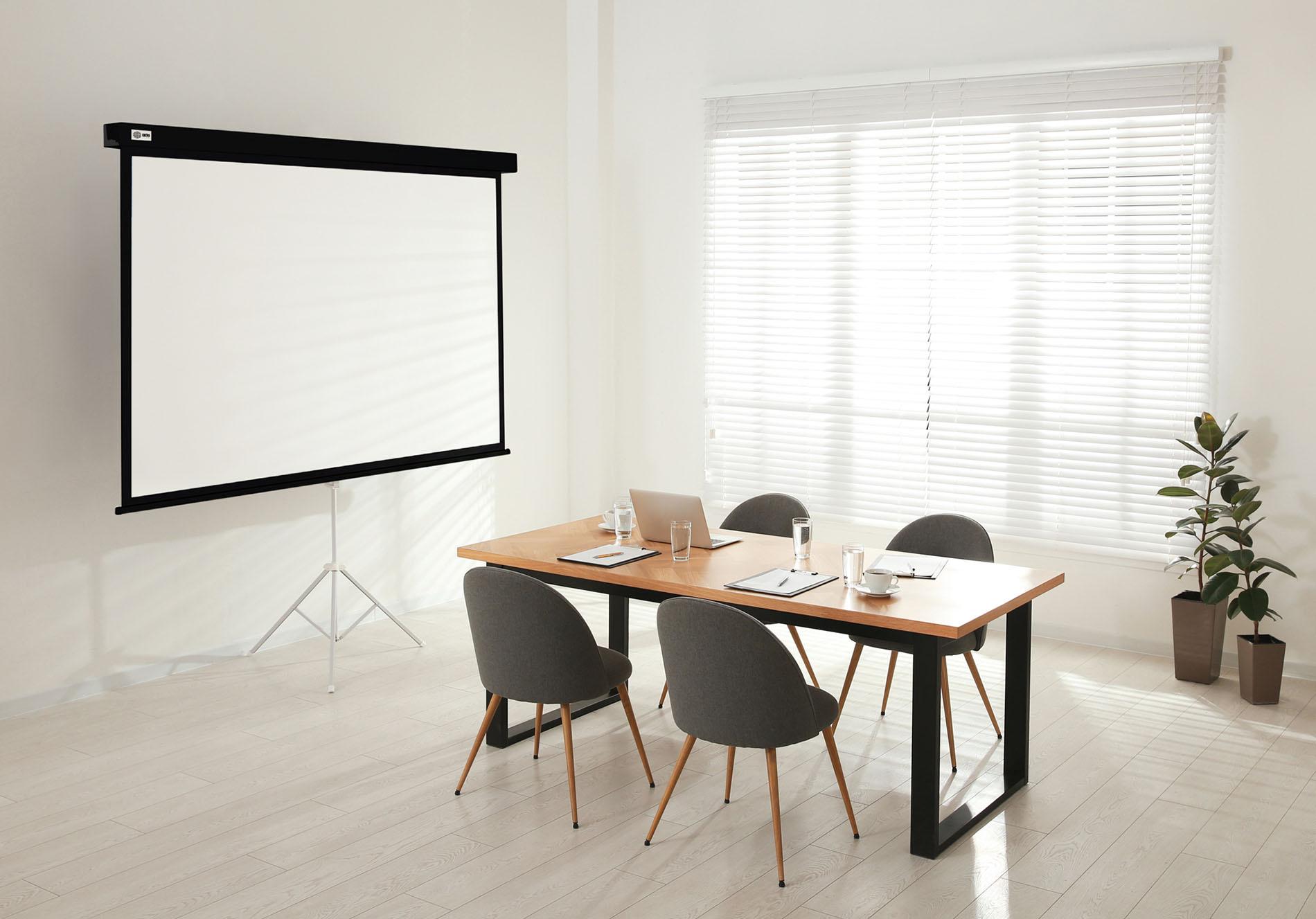 Проекционный экран Cactus 149.4x265.7см Wallscreen CS-PSW-149X265-BK черный