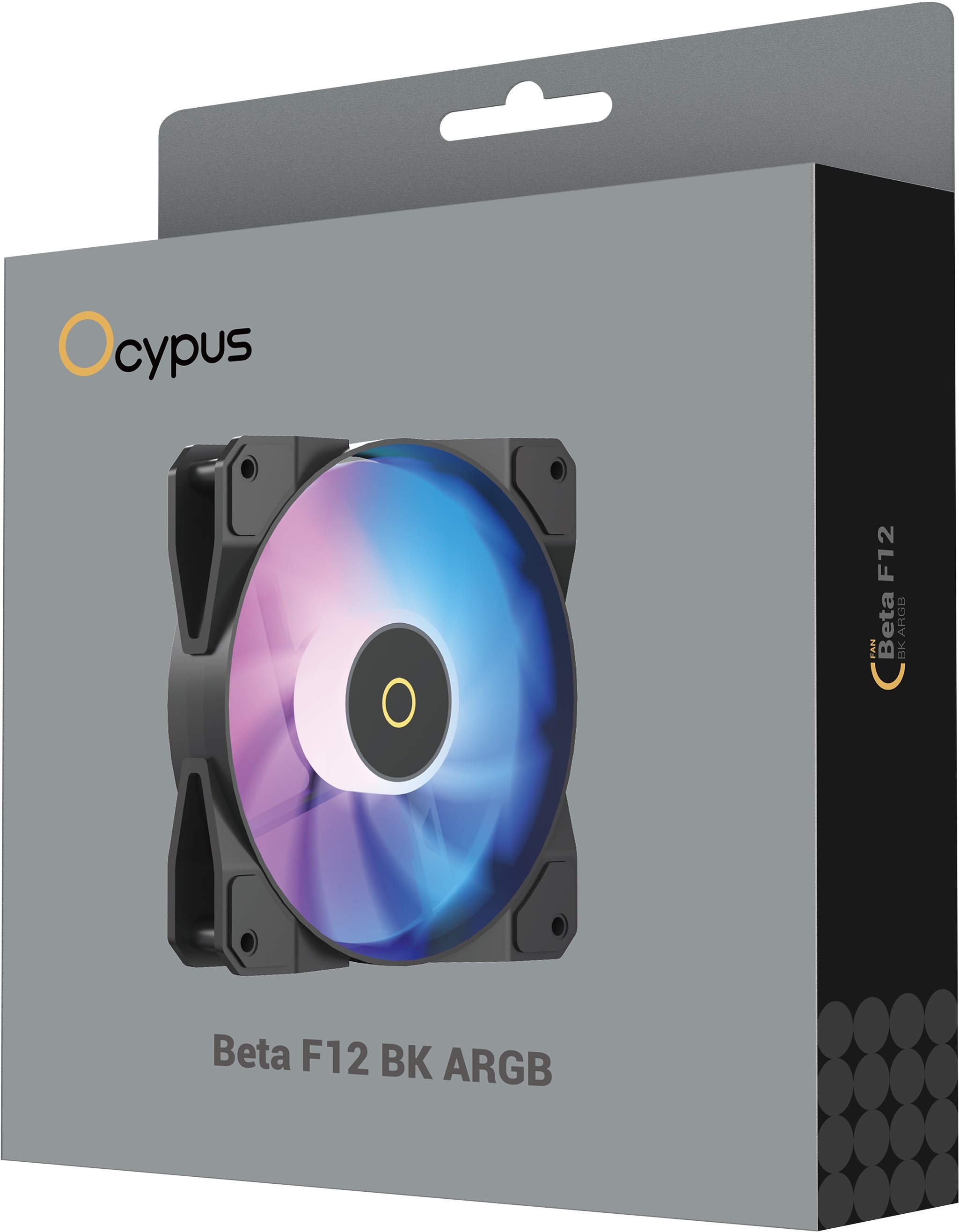Вентилятор для корпуса Ocypus Beta F12 BK ARGB (Beta-F12-BK1AM00X-GL)