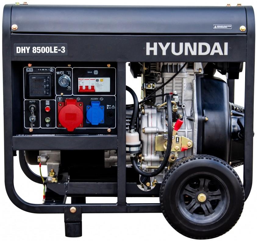 Генератор Hyundai DHY 8500LE