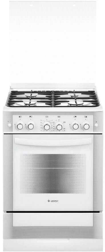 Кухонная плита Gefest 6300-02 0040 чугунные решетки