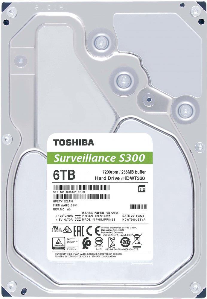 Жесткий диск Toshiba S300 6TB (HDWT860UZSVA)