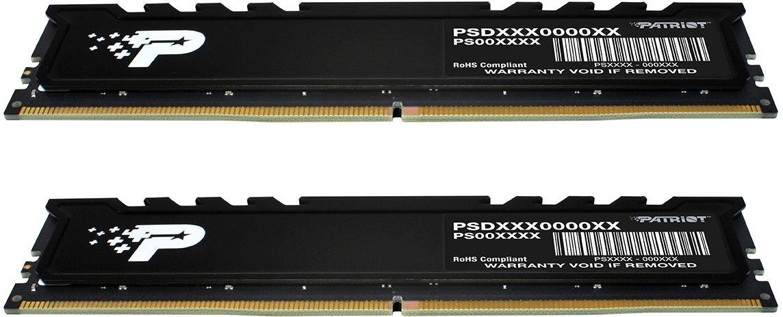 Оперативная память Patriot Signature Premium 2x32GB DDR5 RTL (PSP564G4800KH1)