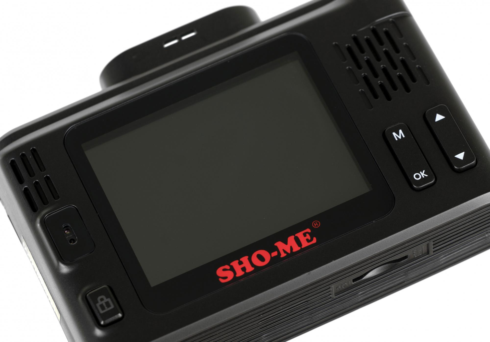 Видеорегистратор-радар детектор Sho-Me Combo Note WiFi DUO черный