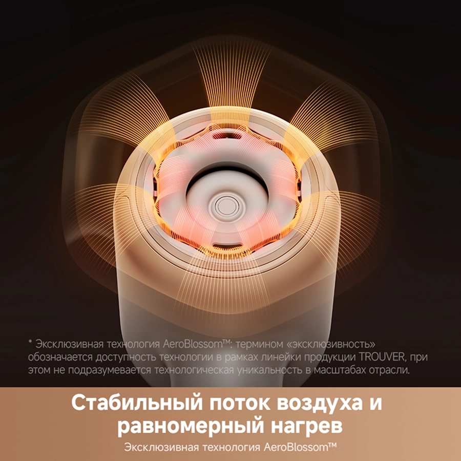 Фен Trouver Shine 20 Silver (AMSH20)