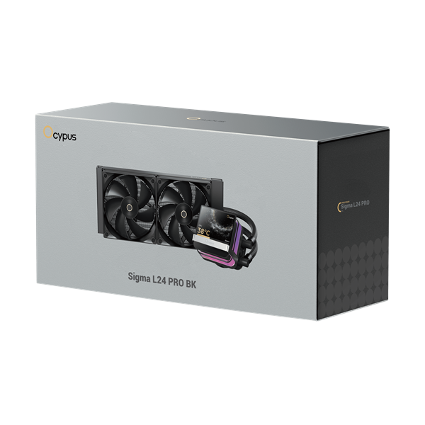 Система жидкостного охлаждения для процессора Ocypus Sigma L24 Pro BK Black (Sigma-L24-BK2ANWL00P-GL)