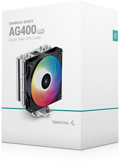 Кулер для процессора DeepCool AG400 LED (R-AG400-BKLNMC-G-1)