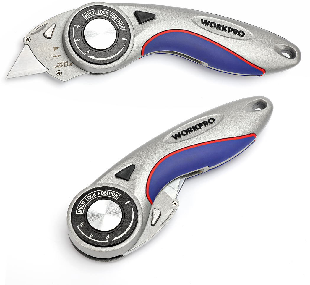 Нож строительный WorkPro WP211013