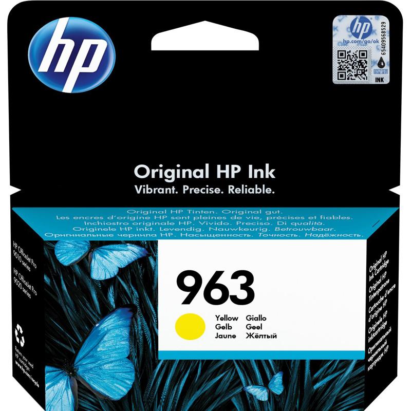 Картридж HP 963 желтый (3JA25AE)