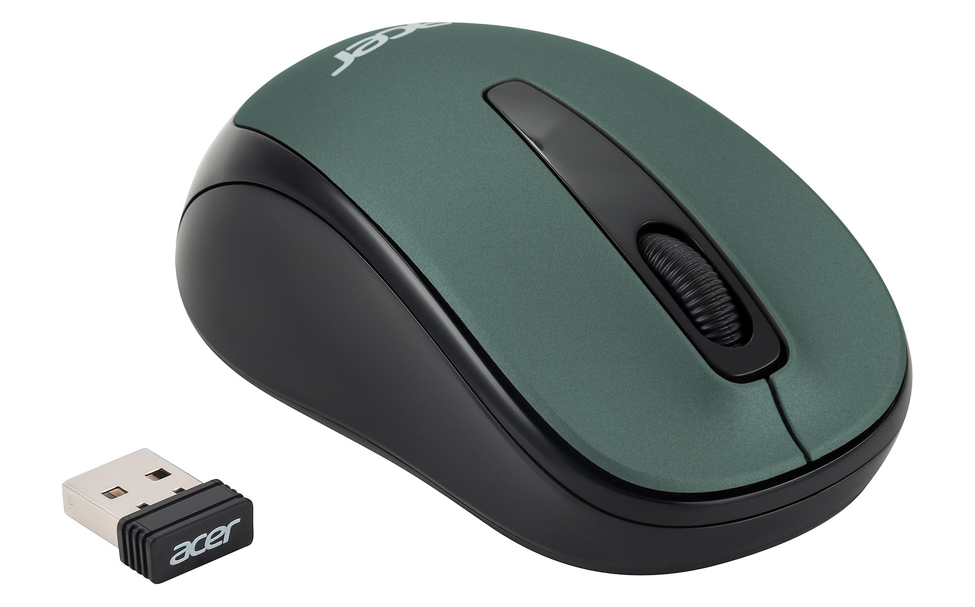Мышь Acer OMR135 зеленый (ZL.MCEEE.01I)