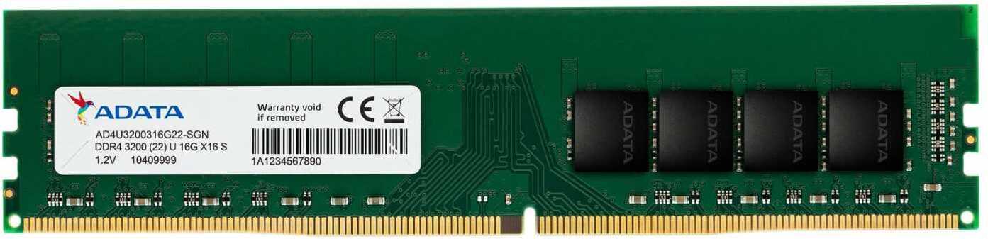 Оперативная память A-Data 16GB DDR4 PC4-25600 (AD4U320016G22-SGN)