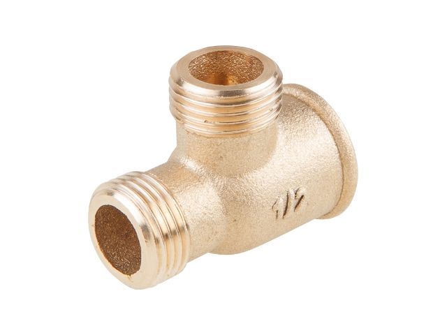 Тройник 1/2" вн.-нар.-нар., Цветлит (ЦРБ0017)