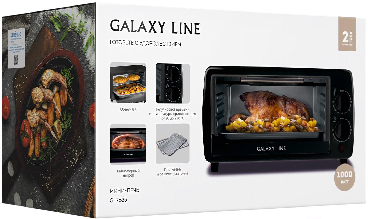 Мини-печь Galaxy Line GL2625 черный
