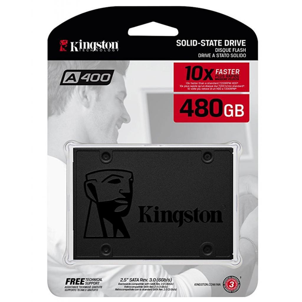SSD диск Kingston 480GB SA400S37/480G