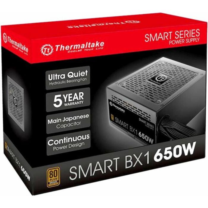 Блок питания Thermaltake Smart BX1 650 (PS-SPD-0650NNSABE-1)