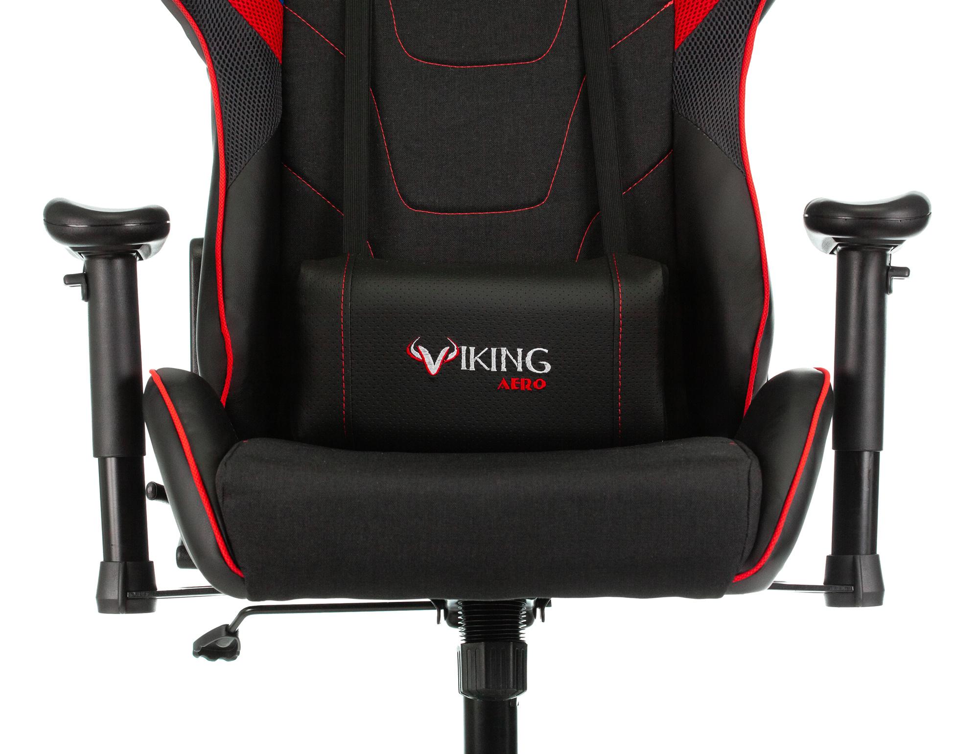 Геймерское кресло Zombie Viking 4 Aero RUS белый/синий/красный