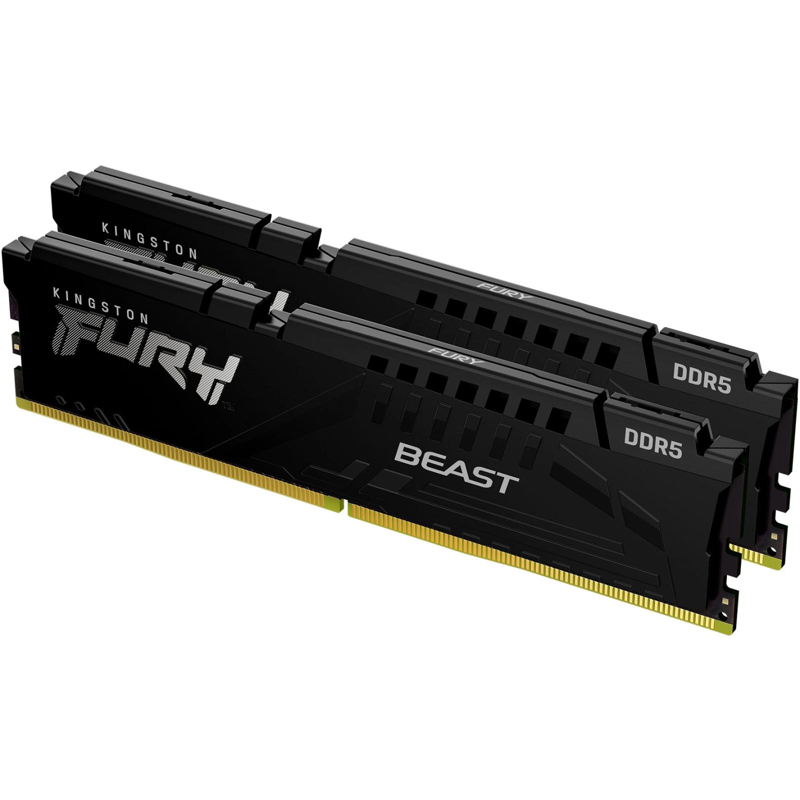 Оперативная память Kingston Fury Beast 64GB DDR5-5600 (KF556C40BBK2-64)