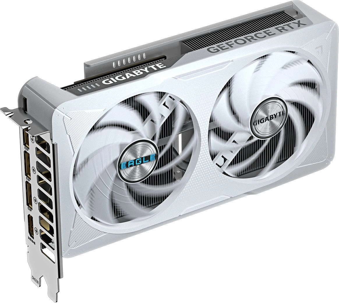 Видеокарта GigaByte GeForce RTX 5060 Eagle OC Ice 8G GDDR7 (GV-N5060EAGLEOC ICE-8GD)