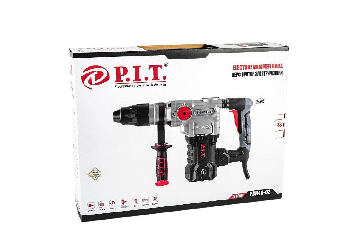 Перфоратор P.I.T PBH40-C2 кейс
