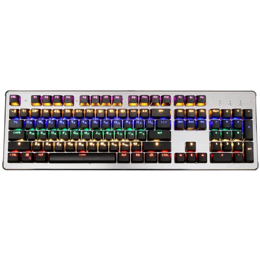 Клавиатура Oklick 970G Dark Knight черный/серебристый (499578)