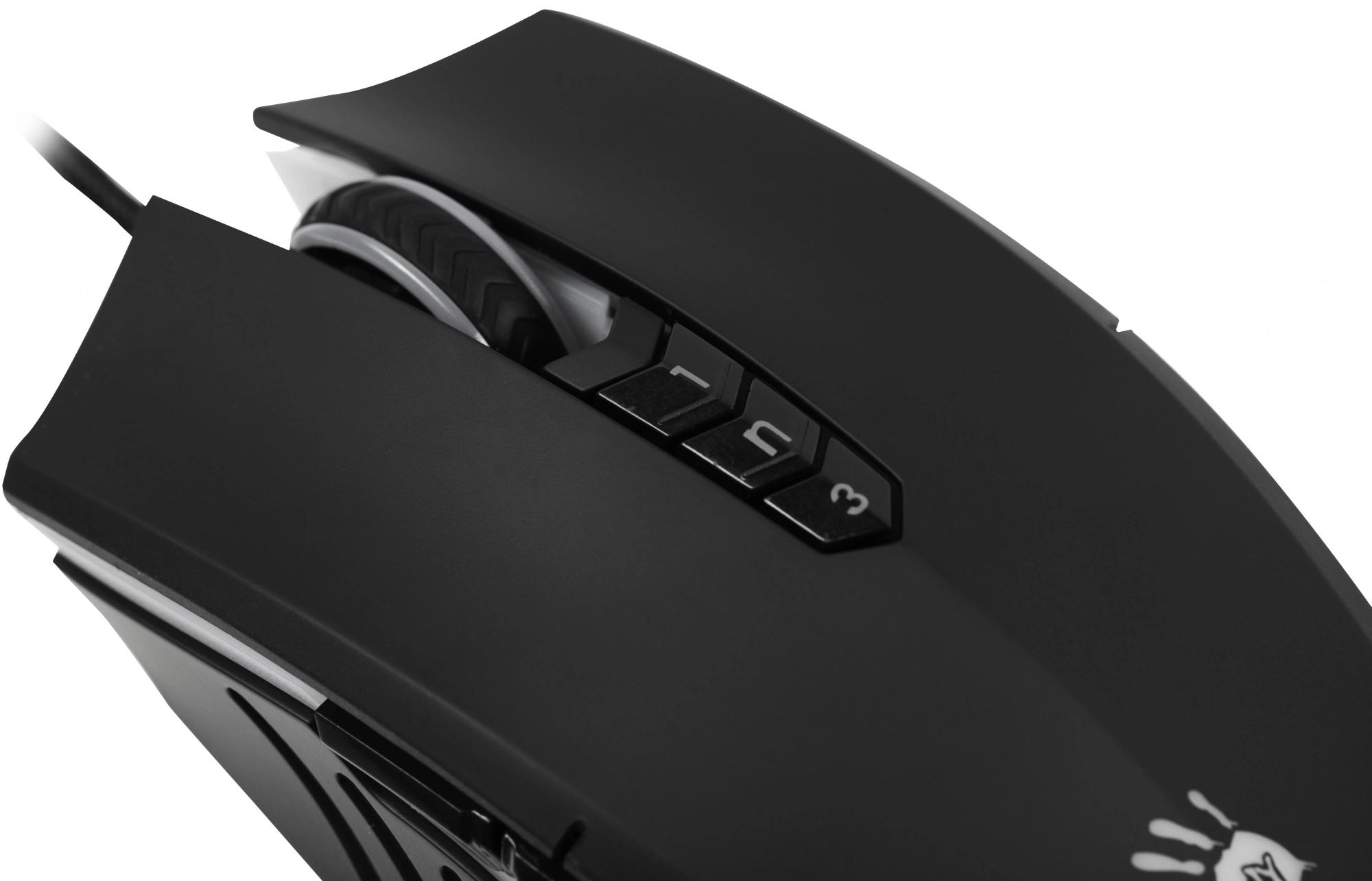 Мышь A4Tech Bloody A70 Matte Black