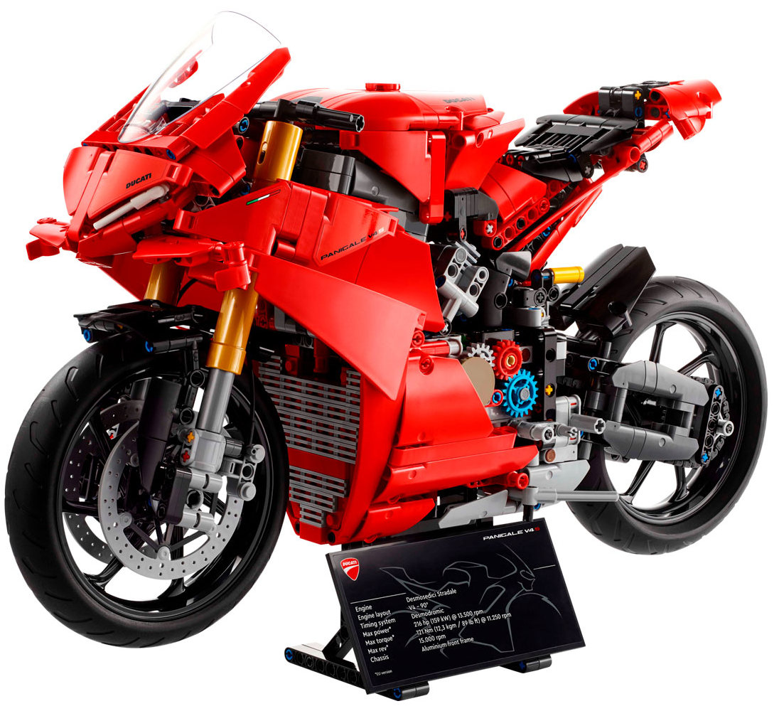 Конструктор Lego Technic Мотоцикл Ducati Panigale V4 S (42202)